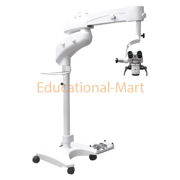 Educational Zoom Ophthalmology Microscope Motorized